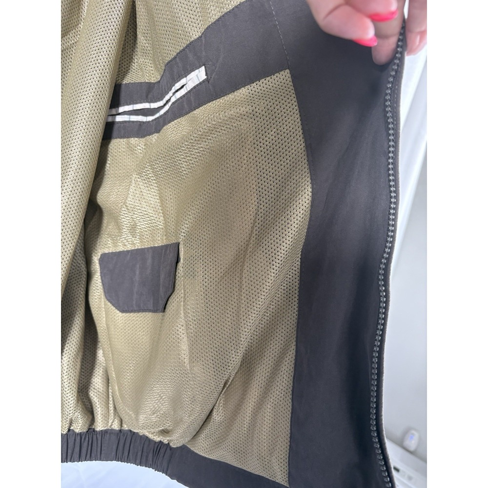 London Fog jacket size 2xl full zip waist length lightweight mesh lined - Picture 5 of 9